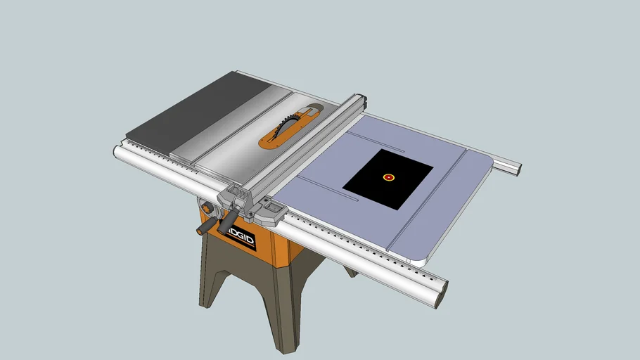 Ridgid Table Saw R4512 3d Warehouse 8685