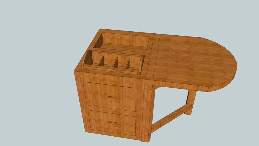 Jewelers Bench Sketchup plans