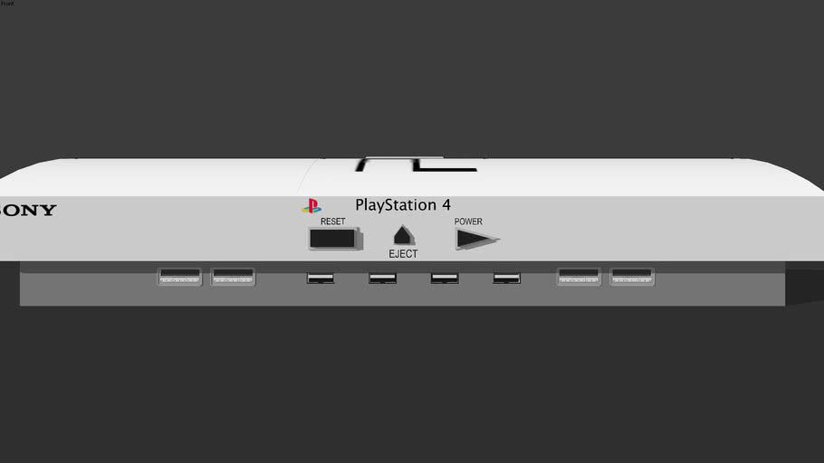 Sony PlayStation 4 3D Warehouse