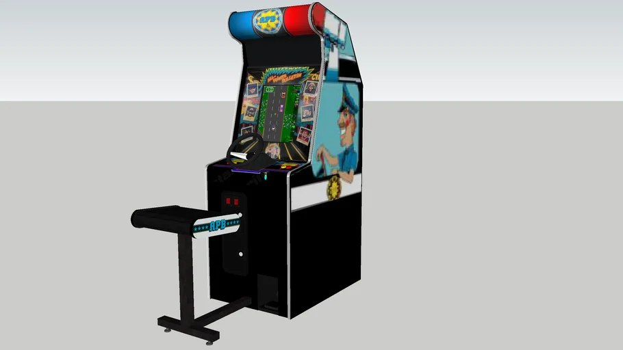 A.P.B. Arcade Game | 3D Warehouse