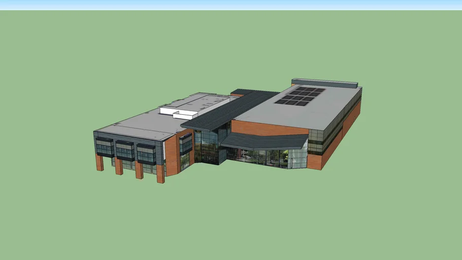 Csu Chico Wildcat Recreation Center 3d Warehouse