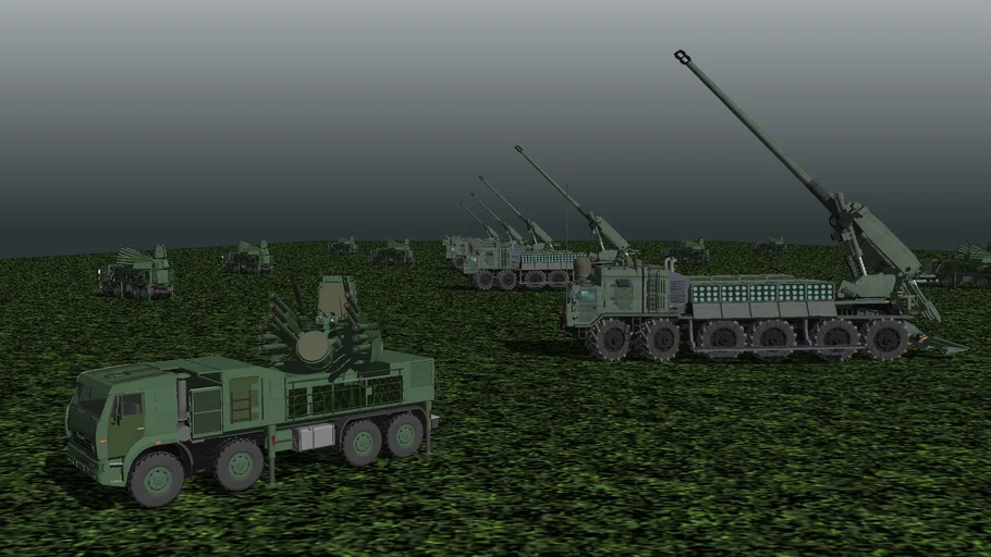 RUSSIAN+ARMY+LONG+RANGE+ARTILLERY+DEPLOYMENT