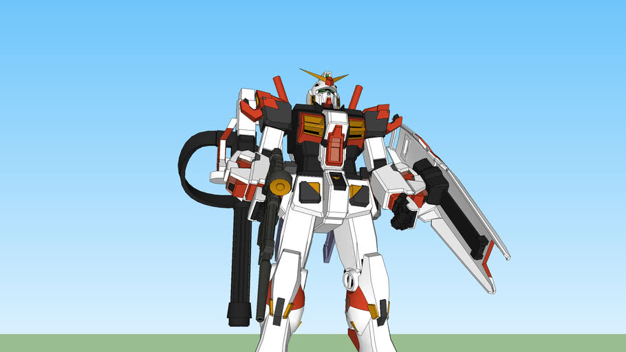 Rx 78 5 Gundam Unit 05 3d Warehouse