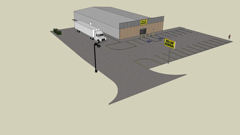 Dollar General | 3D Warehouse