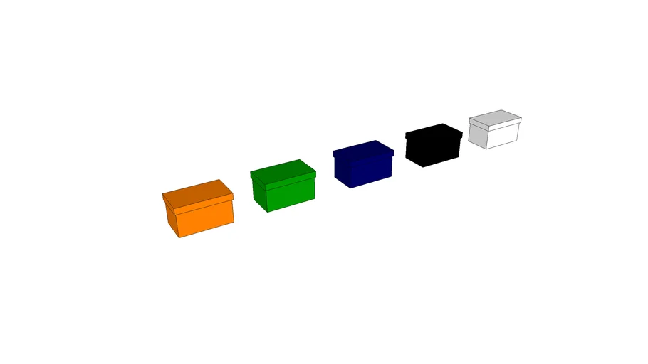 Shoeboxes 3D Warehouse