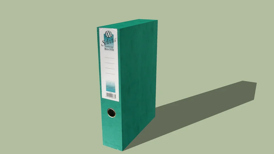 Boxfile - green | 3D Warehouse