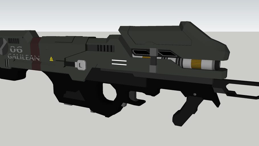 Halo 3 Spartan Laser | 3D Warehouse