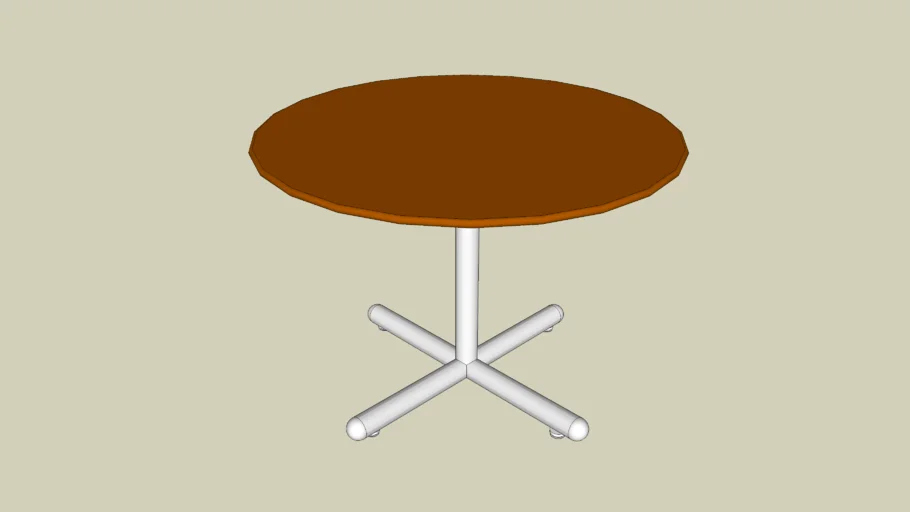 Round Dining Table | 3D Warehouse