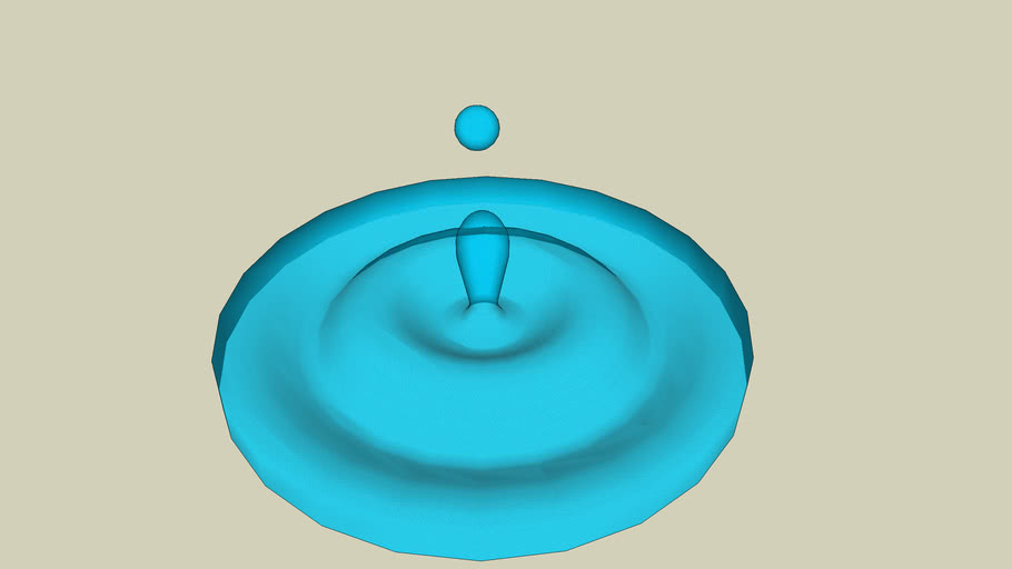 water-drop-3d-warehouse