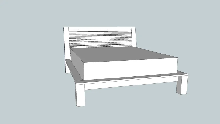 Platform Bed | 3D Warehouse