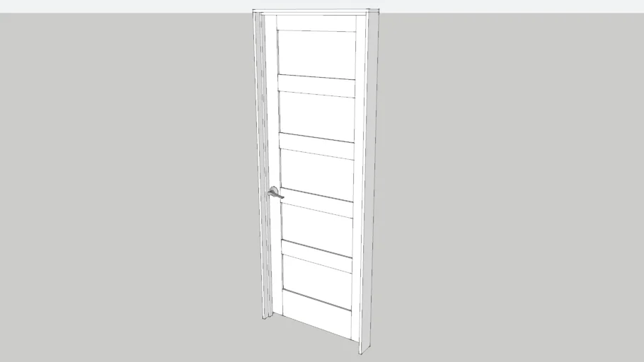 Configurable Multi-Panel Door