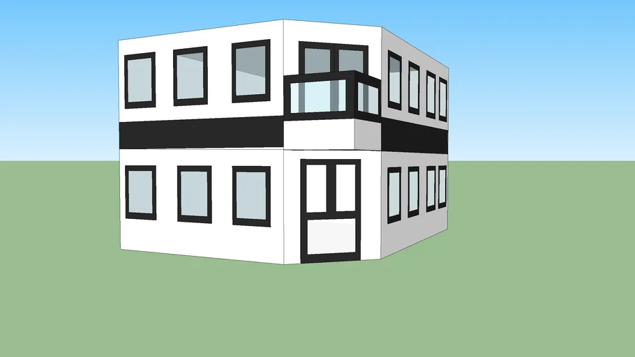 corner house 3D Warehouse