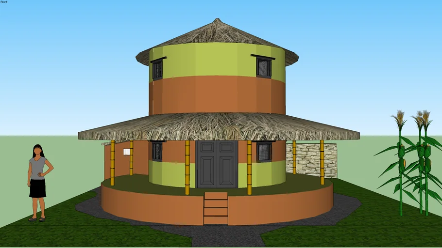 Traditional Round House 3D Warehouse