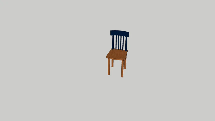 kantine stoel 1, blauw