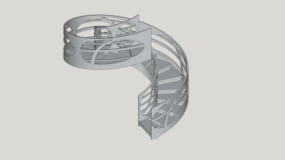 spiral staircase | 3D Warehouse