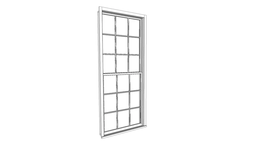 SASH WINDOW LARGE 3D Warehouse