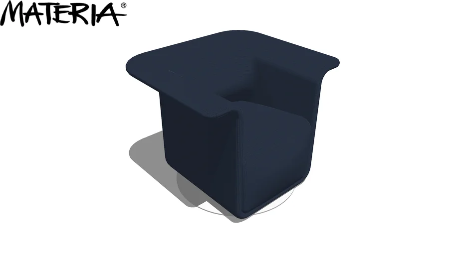 Materia Hub Arm Chair | 3D Warehouse