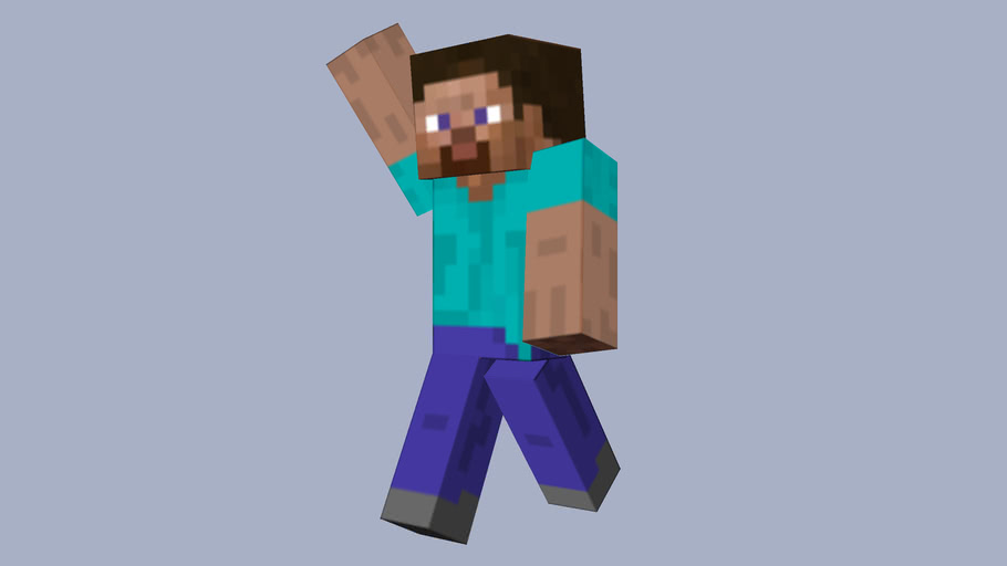 Minecraft Steve 3d Warehouse