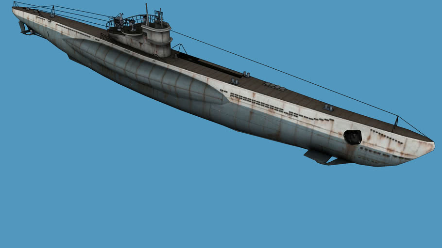 UBOOT Typ VII C/41 U995 3D Warehouse