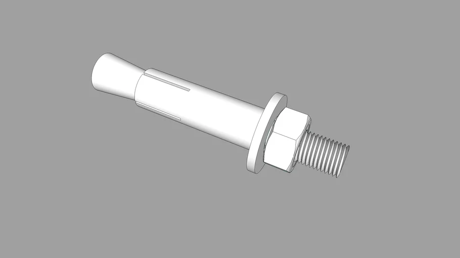 Expansion Bolt M6 3D Warehouse