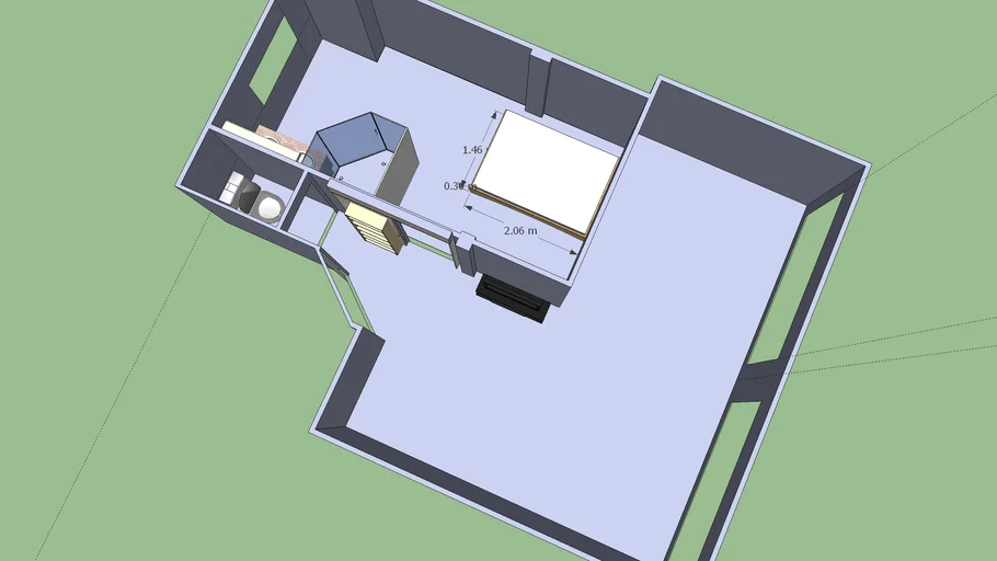 Appart plan 2 | 3D Warehouse