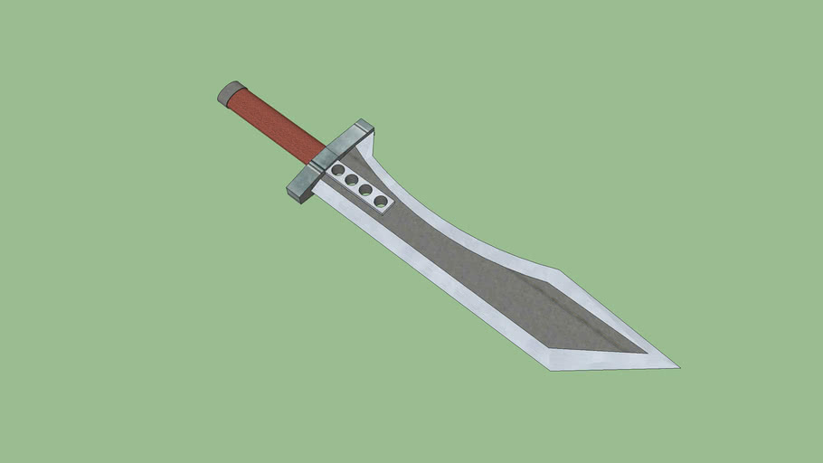 Buster Blade With Curve | 3D Warehouse