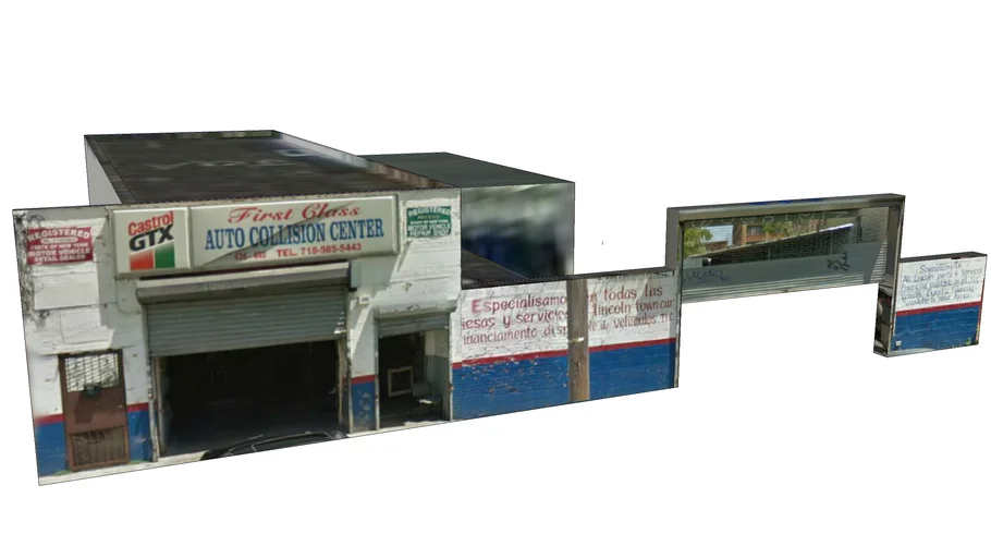 Auto Collision Center | 3D Warehouse