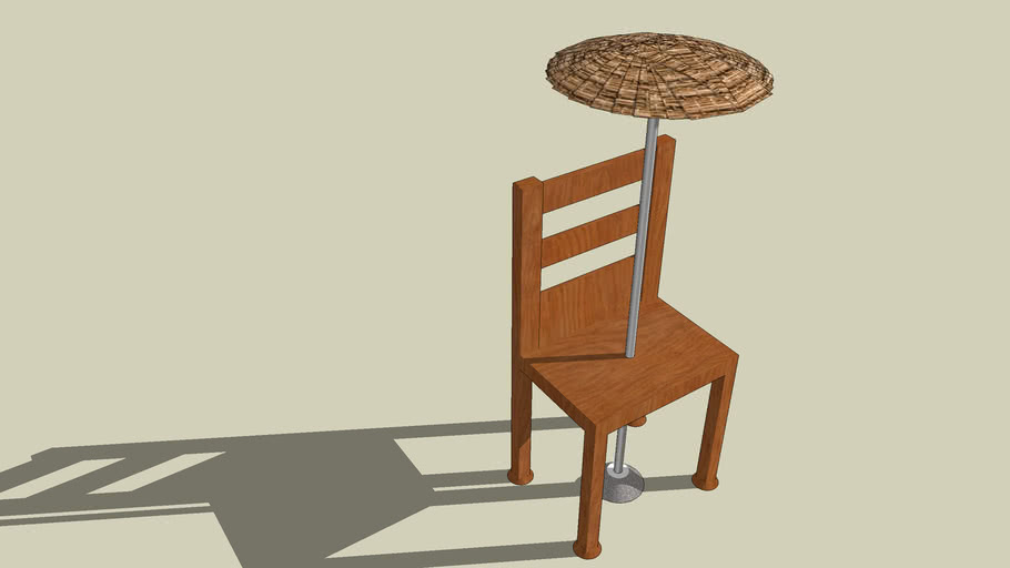 Umbrella Chair 3D Warehouse