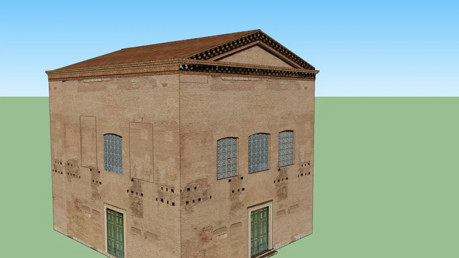 Roman Senate House | 3D Warehouse