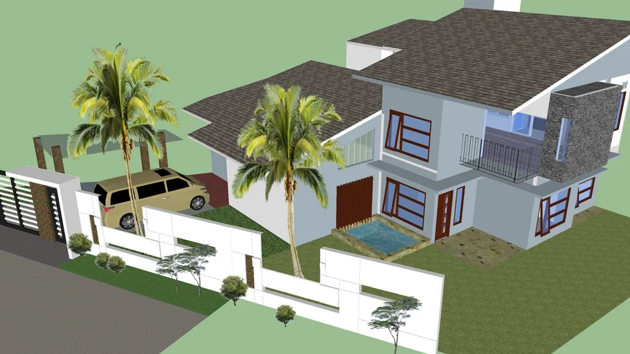 tropical house | 3D Warehouse