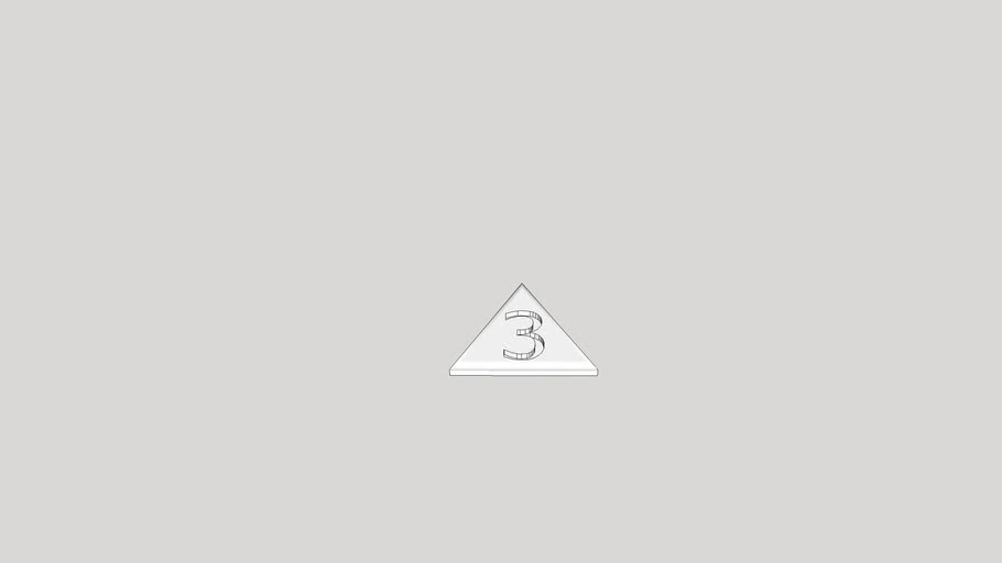 3 Chip Triangle | 3D Warehouse