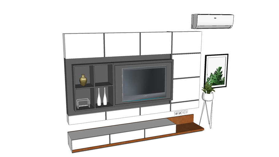 tv unit | 3D Warehouse