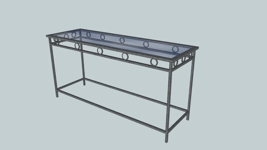 Wrought Iron Table 3D Warehouse