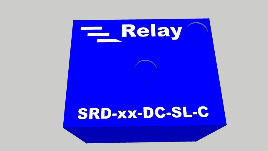 RELE, RELAY SLA-xx-VDC-SL-C | 3D Warehouse