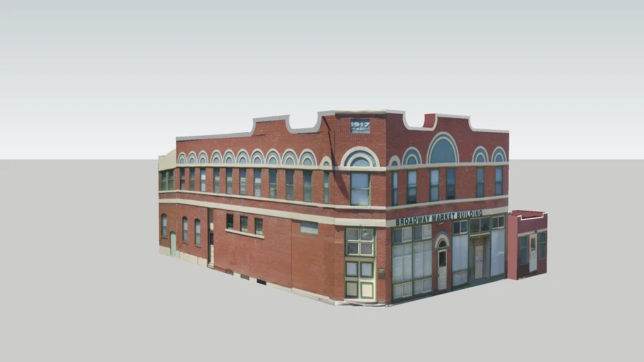 Broadway Market Building 3D Warehouse