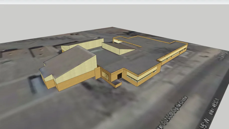 New Emerson Elementary School main building 3D Warehouse