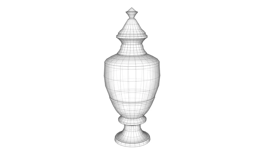 Classic Decorative Vase 3D Warehouse