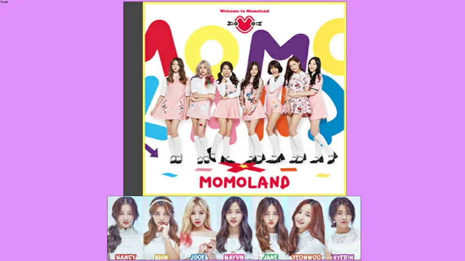 MOMOLAND - Welcome to MOMOLAND CD Box] | 3D Warehouse