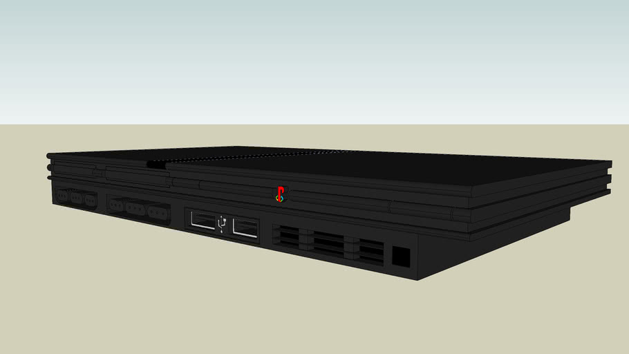 Playstation 2 (Slim) | 3D Warehouse