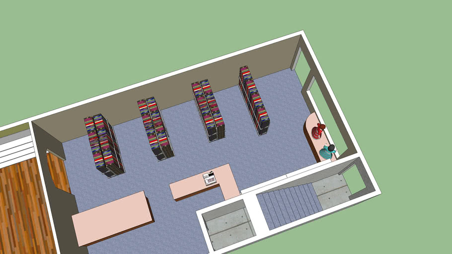 Fabric Store 3D Warehouse