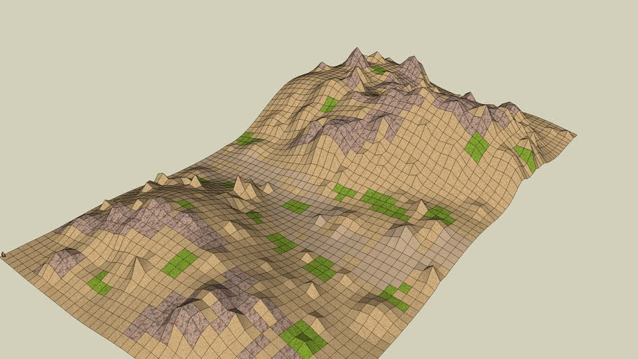 Satisfactory Rocky Desert Map Rocky Desert Map 01 | 3D Warehouse
