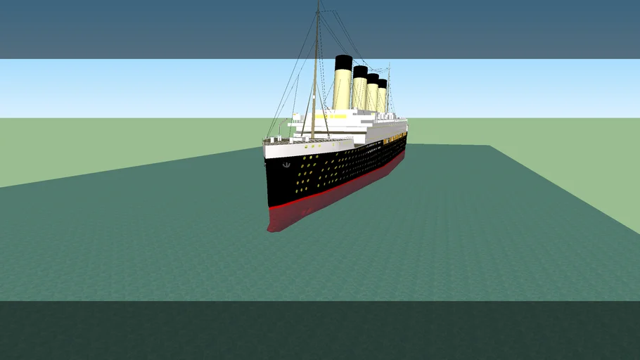 Clive Palmer Titanic II | 3D Warehouse