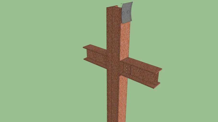 updated to scale 9/11 cross | 3D Warehouse