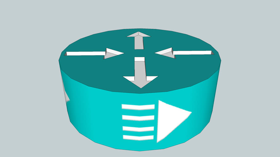 Cisco Edge and Broadband Router Icon 3D Warehouse