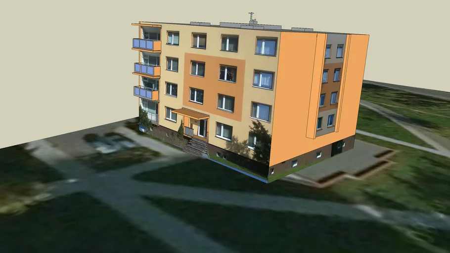 Prefab house (panelák) | 3D Warehouse