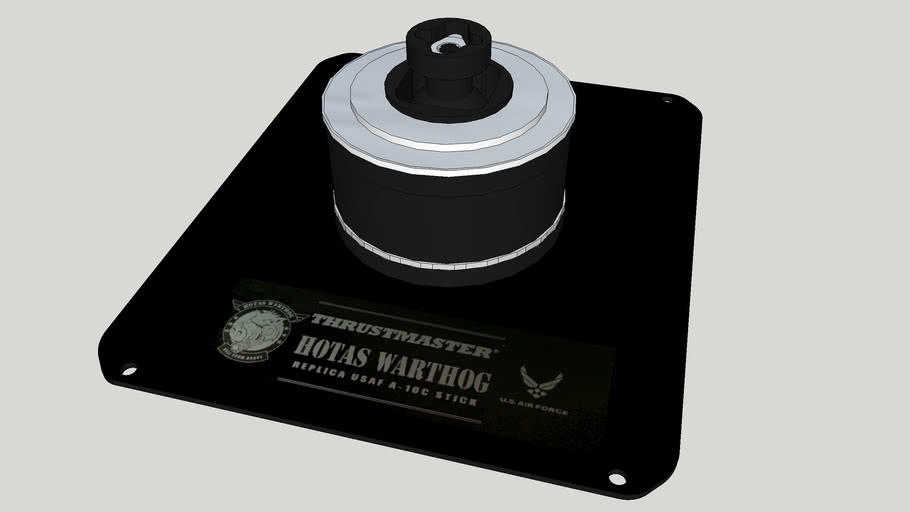 Thrustmaster Warthog Joystick base | 3D Warehouse