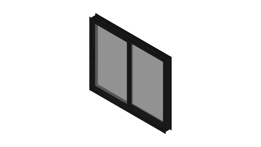 Aluminuim Sliding Window | 3D Warehouse