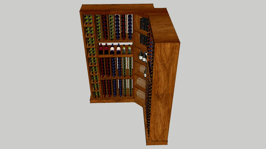 Schell Wine Rack 3D Warehouse