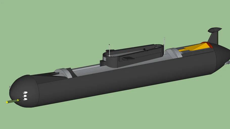 Attack Submarine | 3D Warehouse