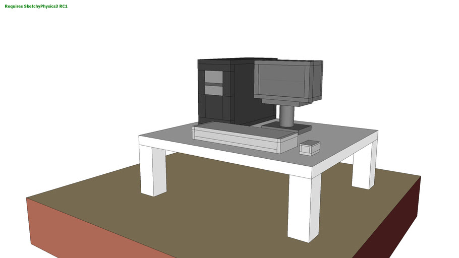 breakable computer | 3D Warehouse